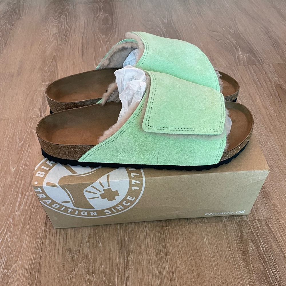 Stussy Birkenstock Solana green